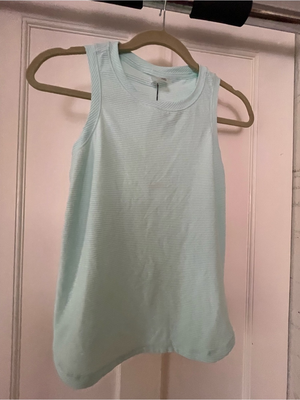 CALIA by Carrie Underwood Mint Ribbed Tank Top